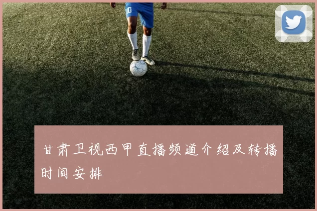 甘肃卫视西甲直播频道介绍及转播时间安排